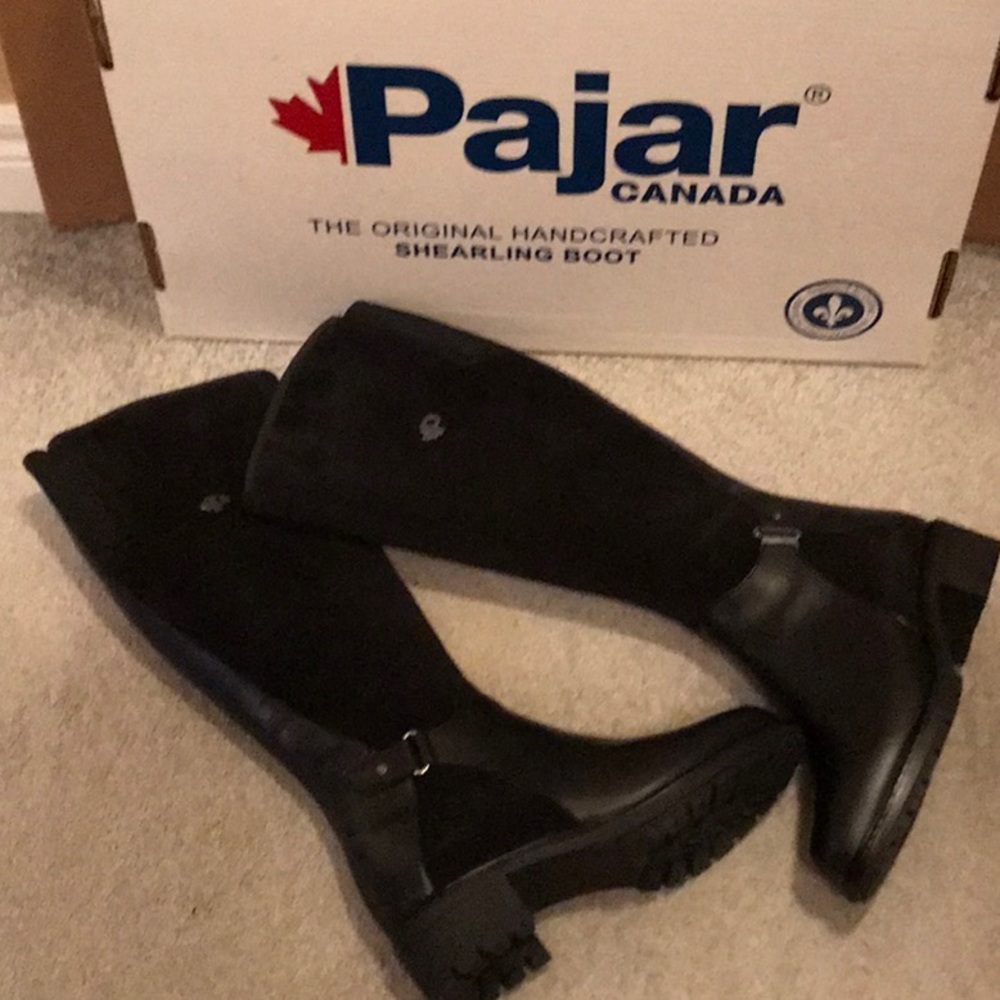 Pajar Shearling high leather boots